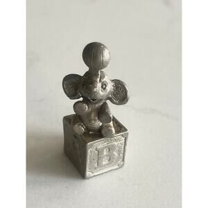 Spoontiques, Circus Elephant, Pewter, Statue, PP336, Miniature, ~ 250110-WH 05